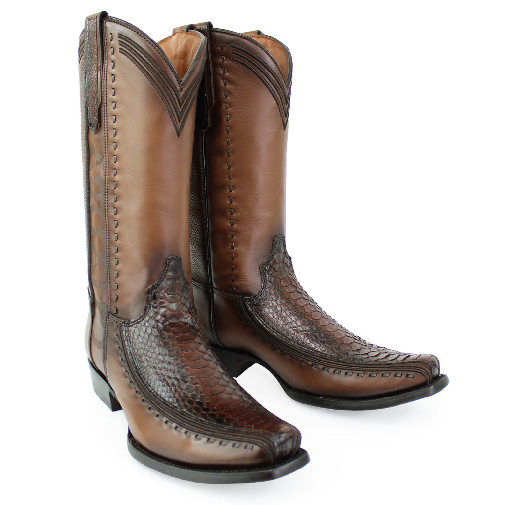 CU854-HONEY-PYTHON – Alcala's Western Wear
