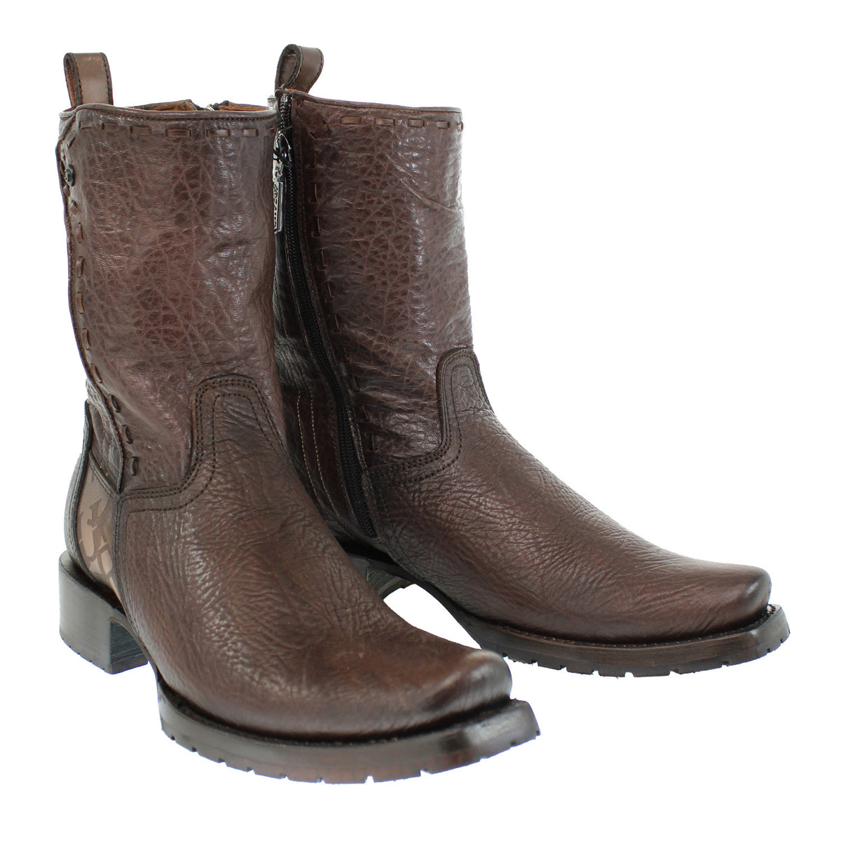 CU939-CHOCOLATE-WOVEN-ZIP-SQT