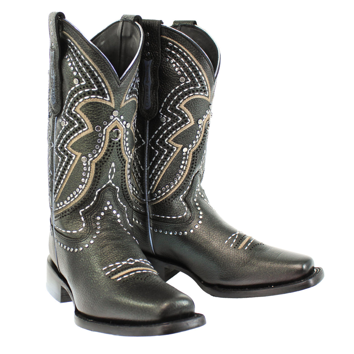 CU991-BLACK-LASER-EMB-STUD-SQT