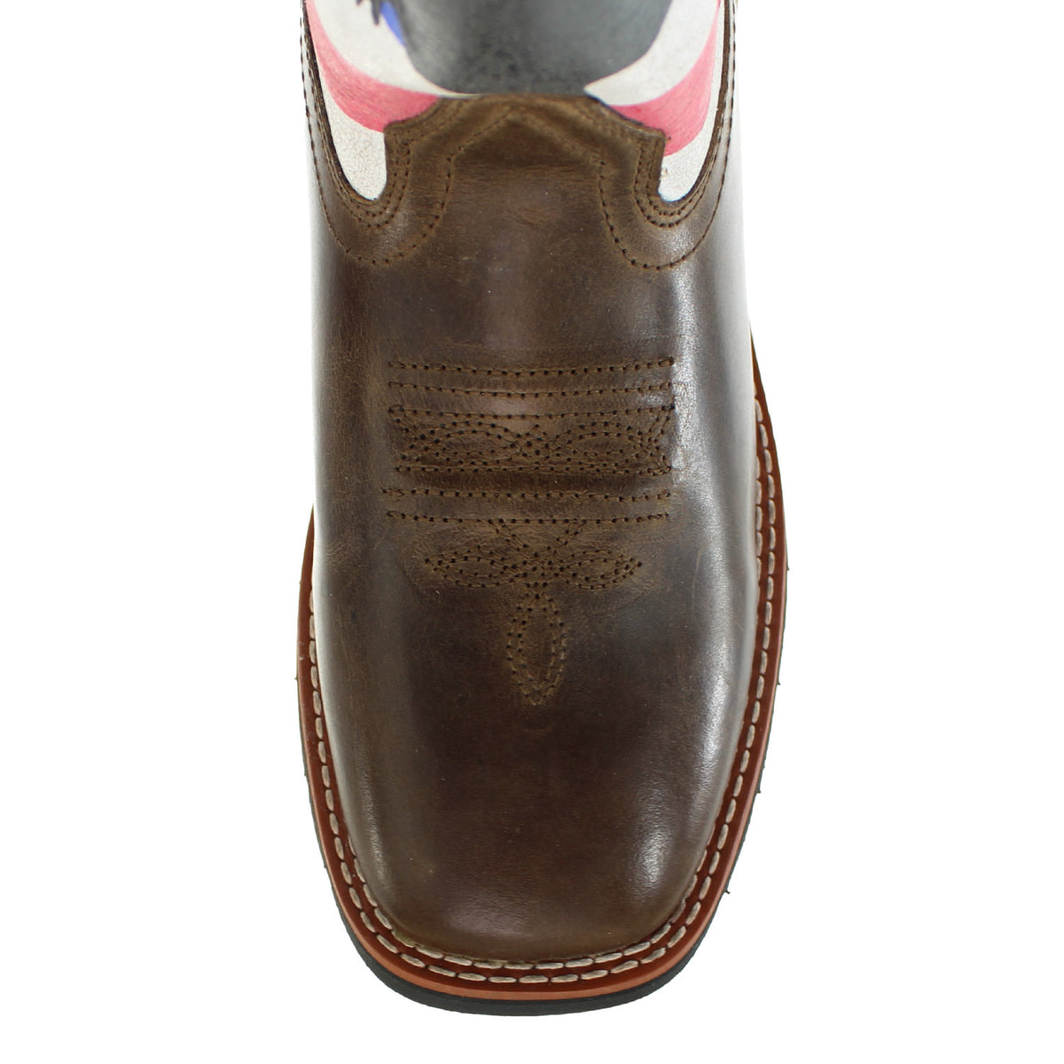 DCP3823-BROWN-FLAG-TOP