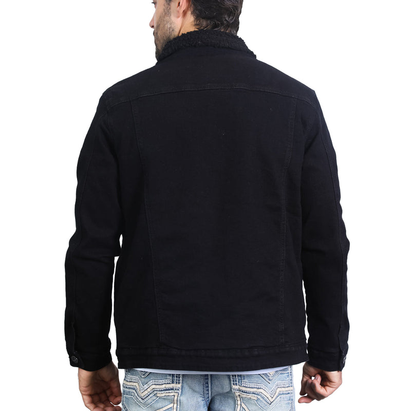 DMJ8843-SHERPA-LINED-DENIM-JKT