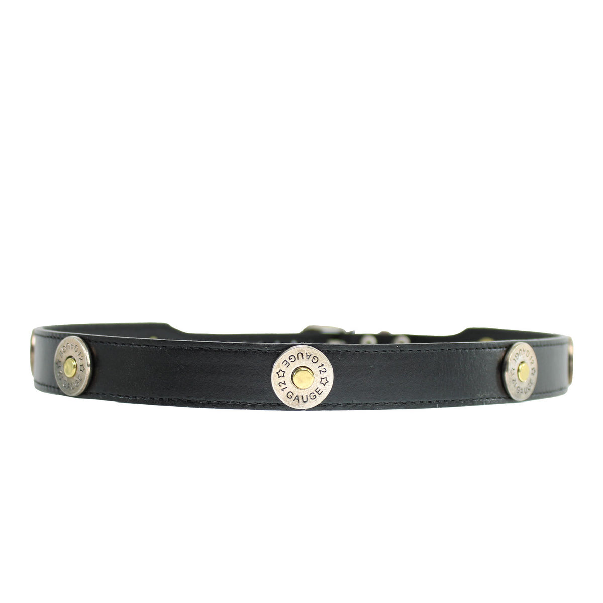 HB65--SG-2-HATBAND-LTHR - Black