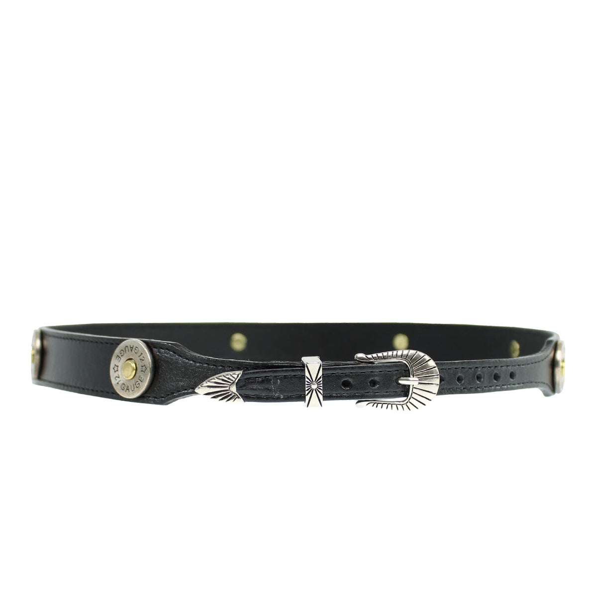 HB65--SG-2-HATBAND-LTHR - Black