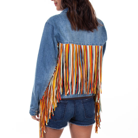 Hc599 Denim W/Fringe