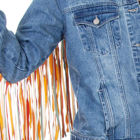 Hc599 Denim W/Fringe