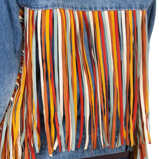 Hc599 Denim W/Fringe