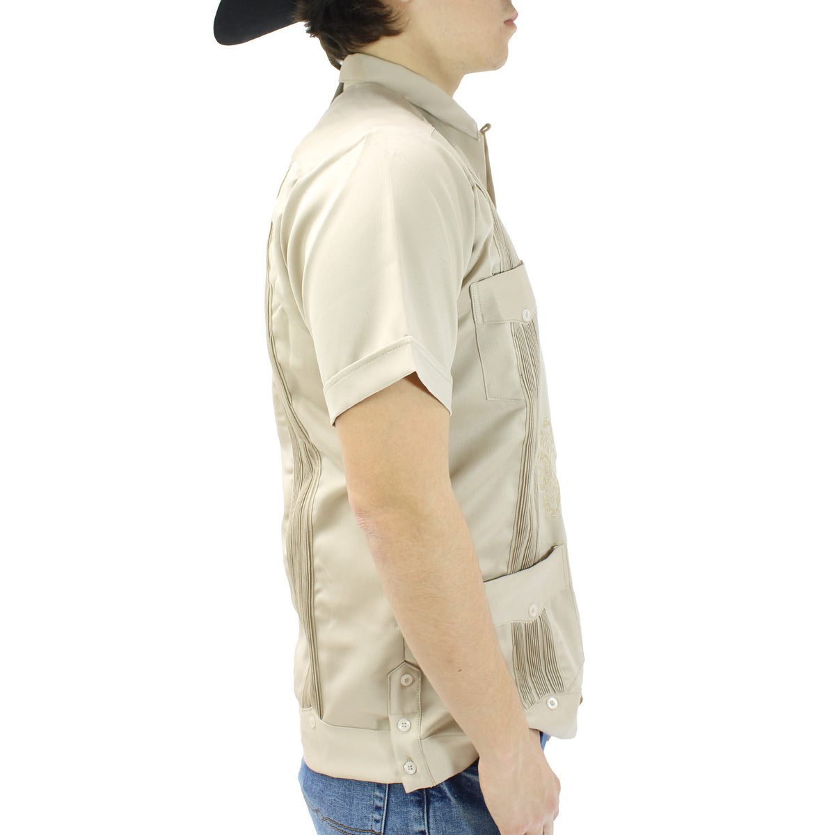 KHAKI-GUAYABERA-S-S
