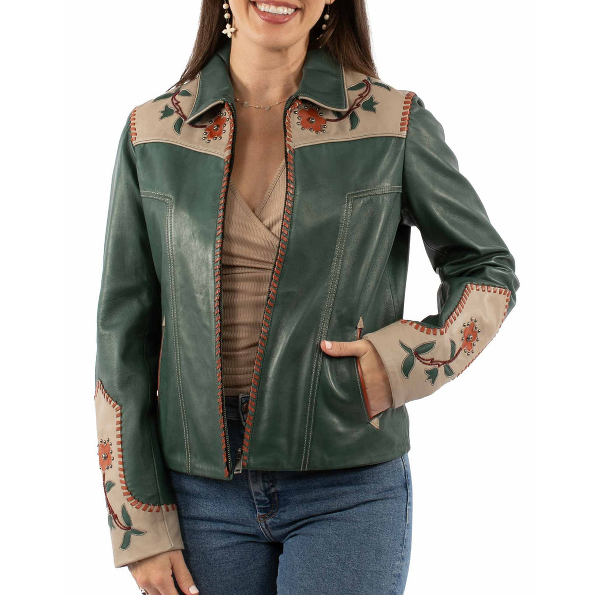 L1170-87-TEAL-LETHER-JACKET