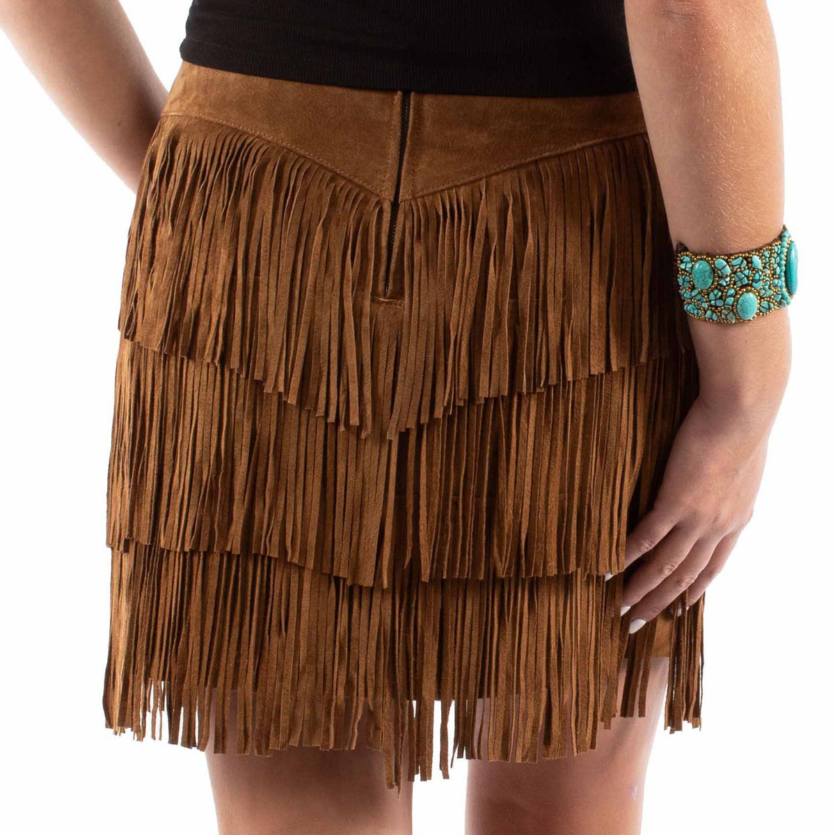 L704-81-TAN-FRINGE-SKRT