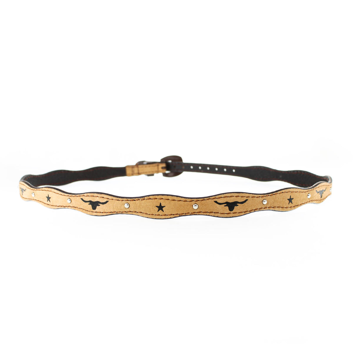LC-100B-BROWN-STUD