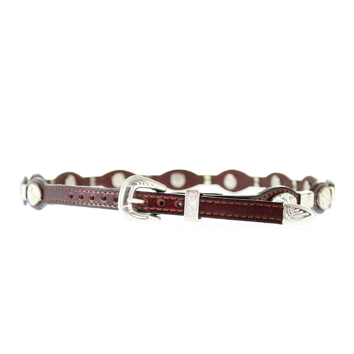 LC-14-OVAL-CONCHO-HATBN - Brown