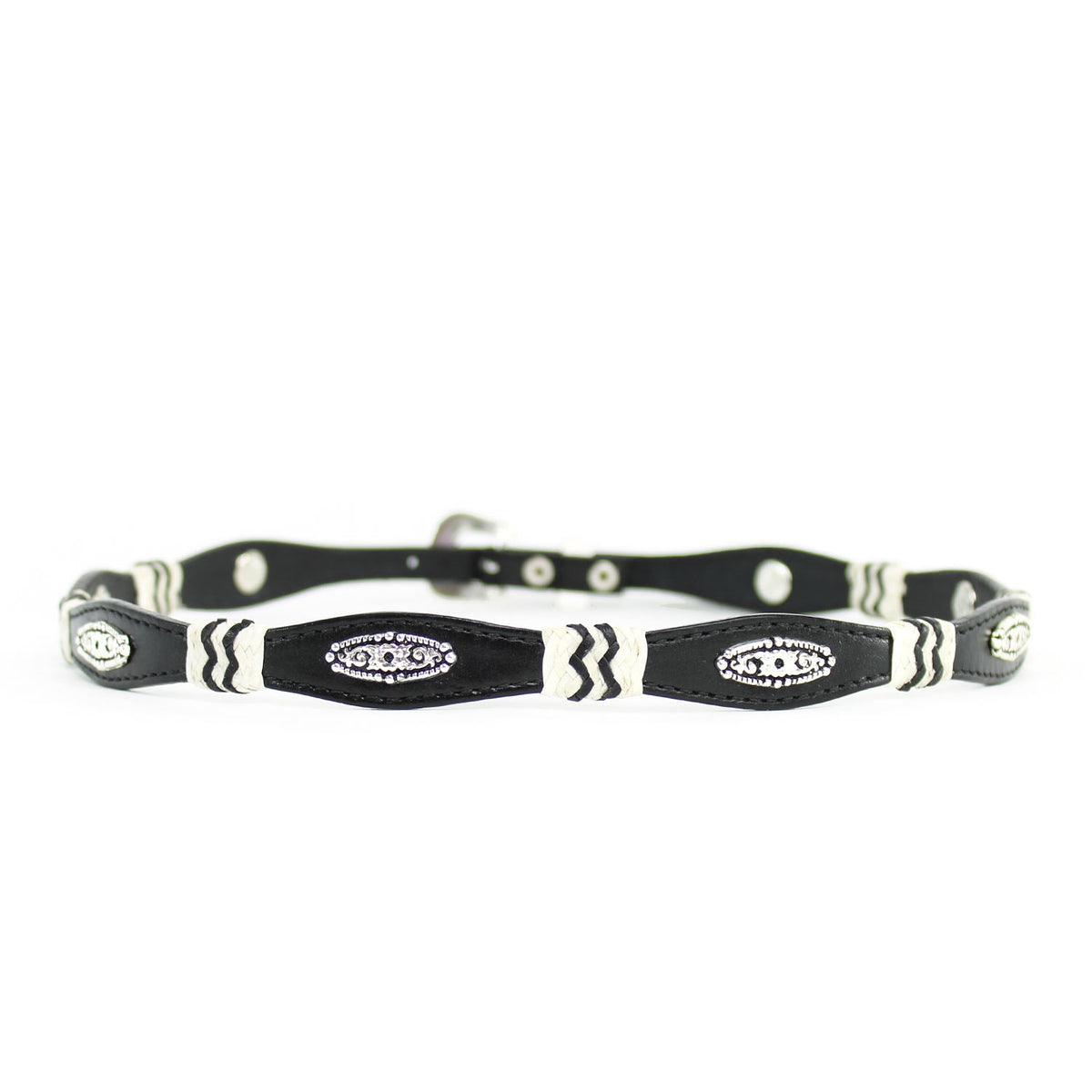 LC-22-OV-LEATHER-OVAL - Black