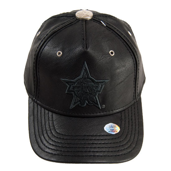 PBR-BLK-FAUX-LEATHER