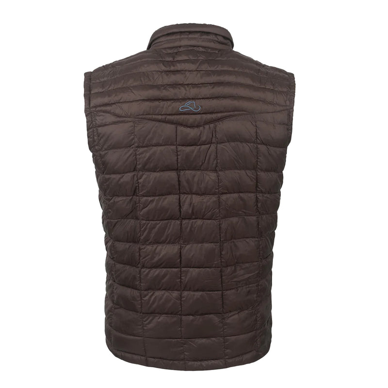 R4A808-4705-BROWN-BLOQ-VEST