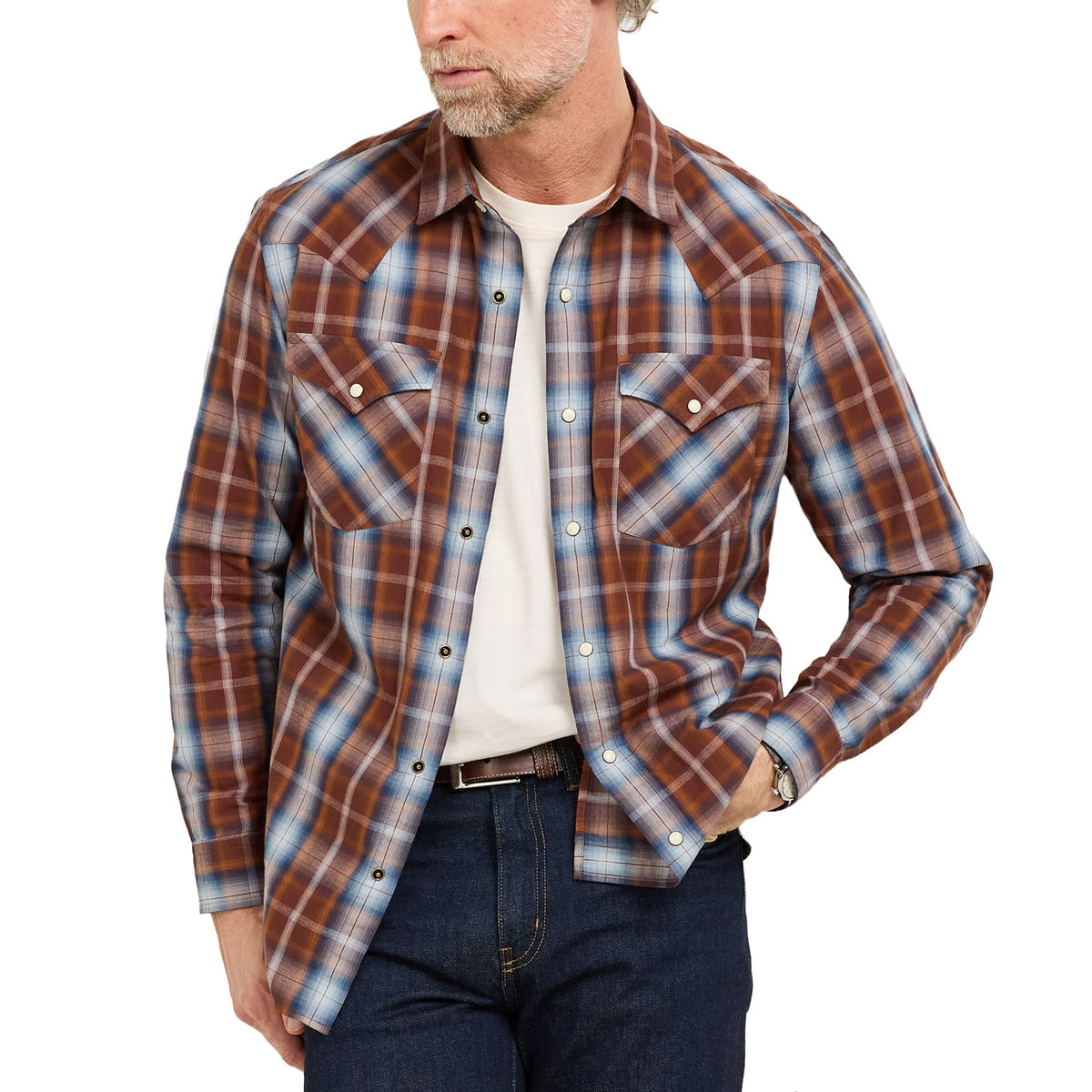 RA1481-79782-BROWN-NAVY-PLAID