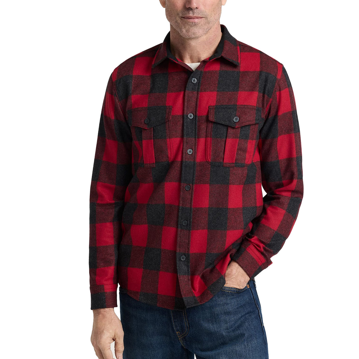 RA988-32604-RED-OXFORD-BUFFALO