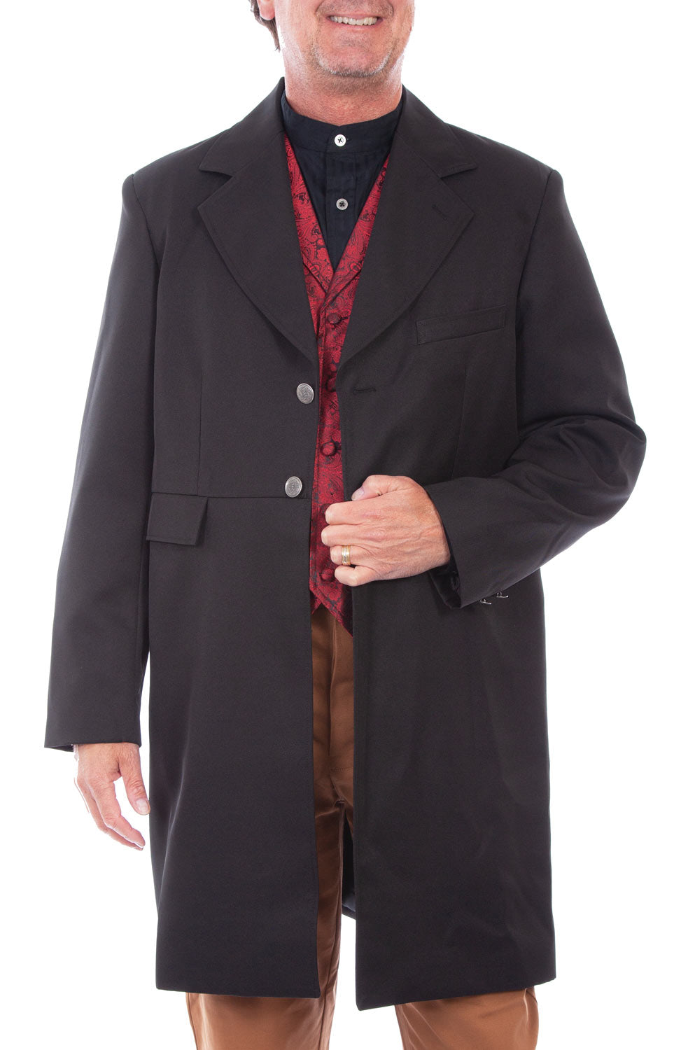 Rw042 Flock Coat Black