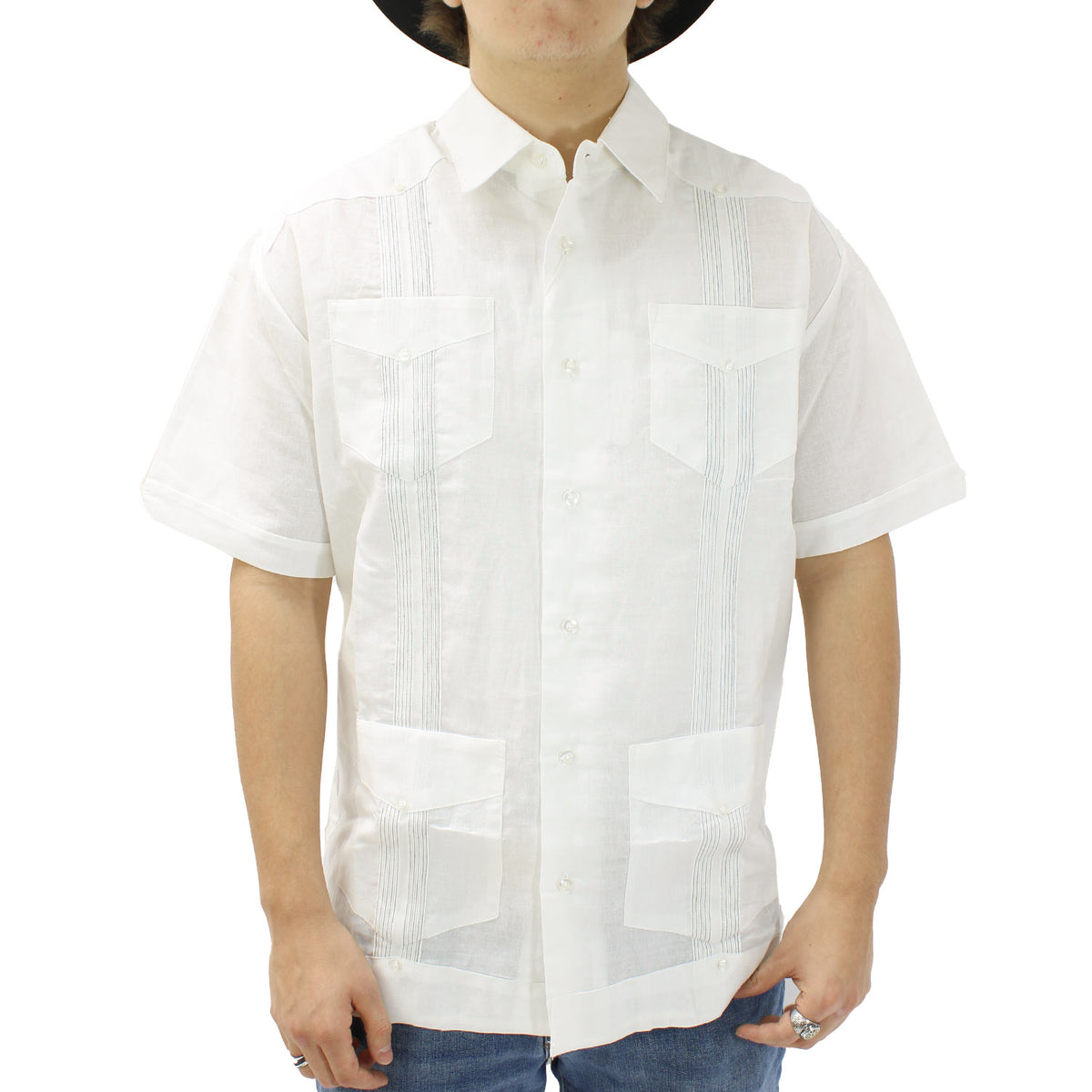 S1745-WHITE-GUAYABERA
