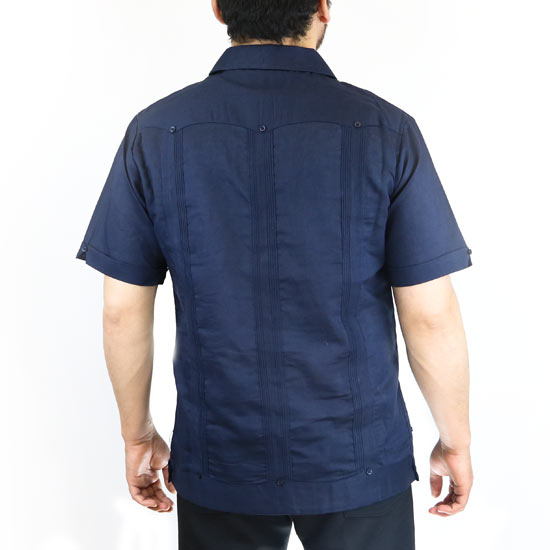 S5432-NAVY-GUAYABERA