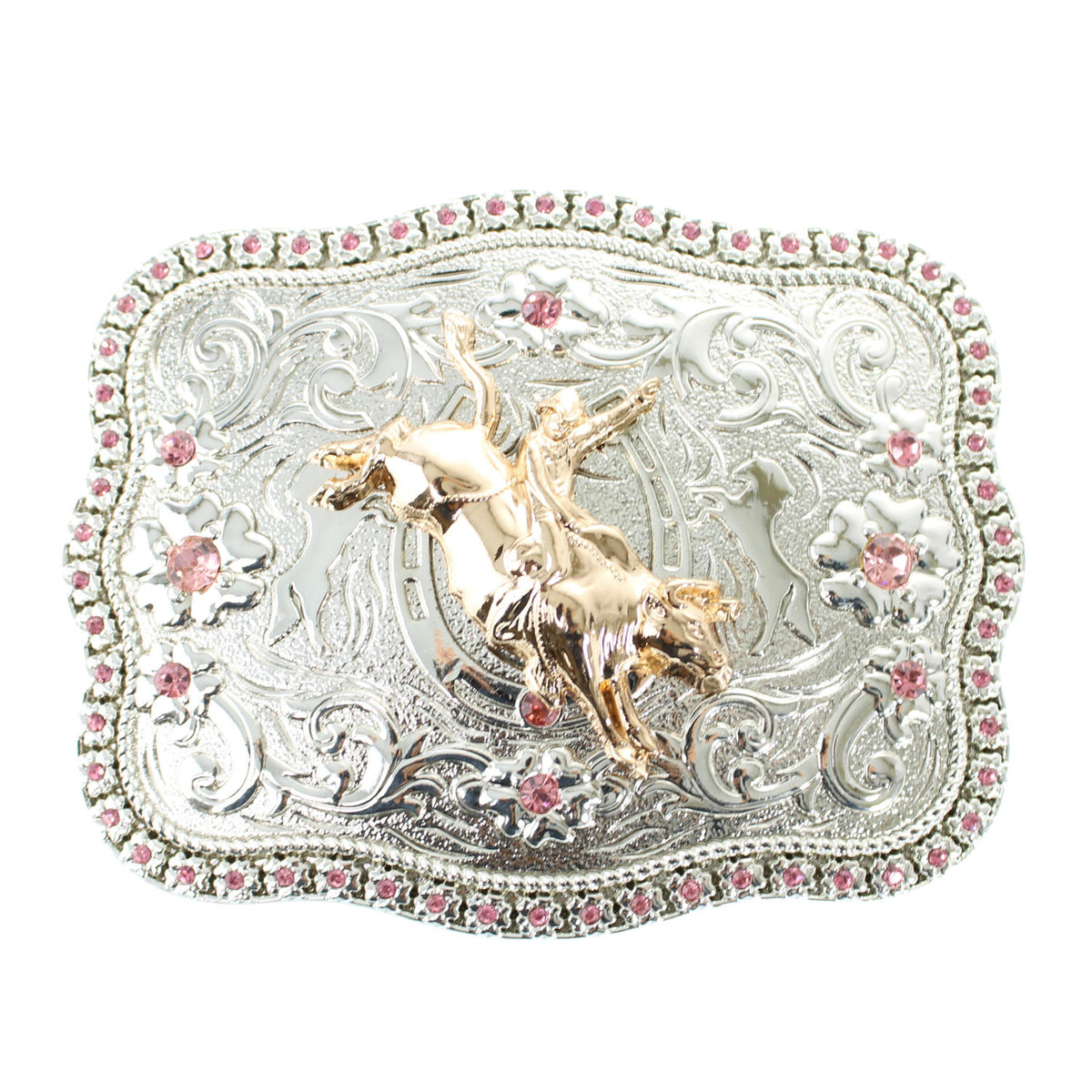 SQUARE-STONES-BUCKLES - BULLRIDR