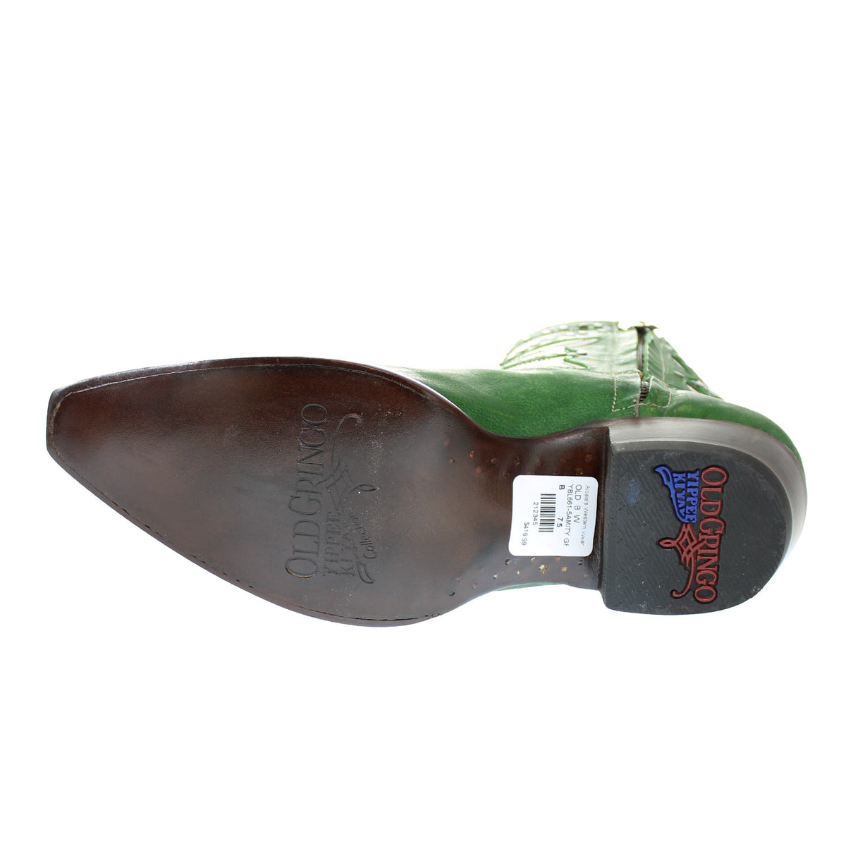 YBL661-5AMITY-GRN-CRAKLD-WH-8"
