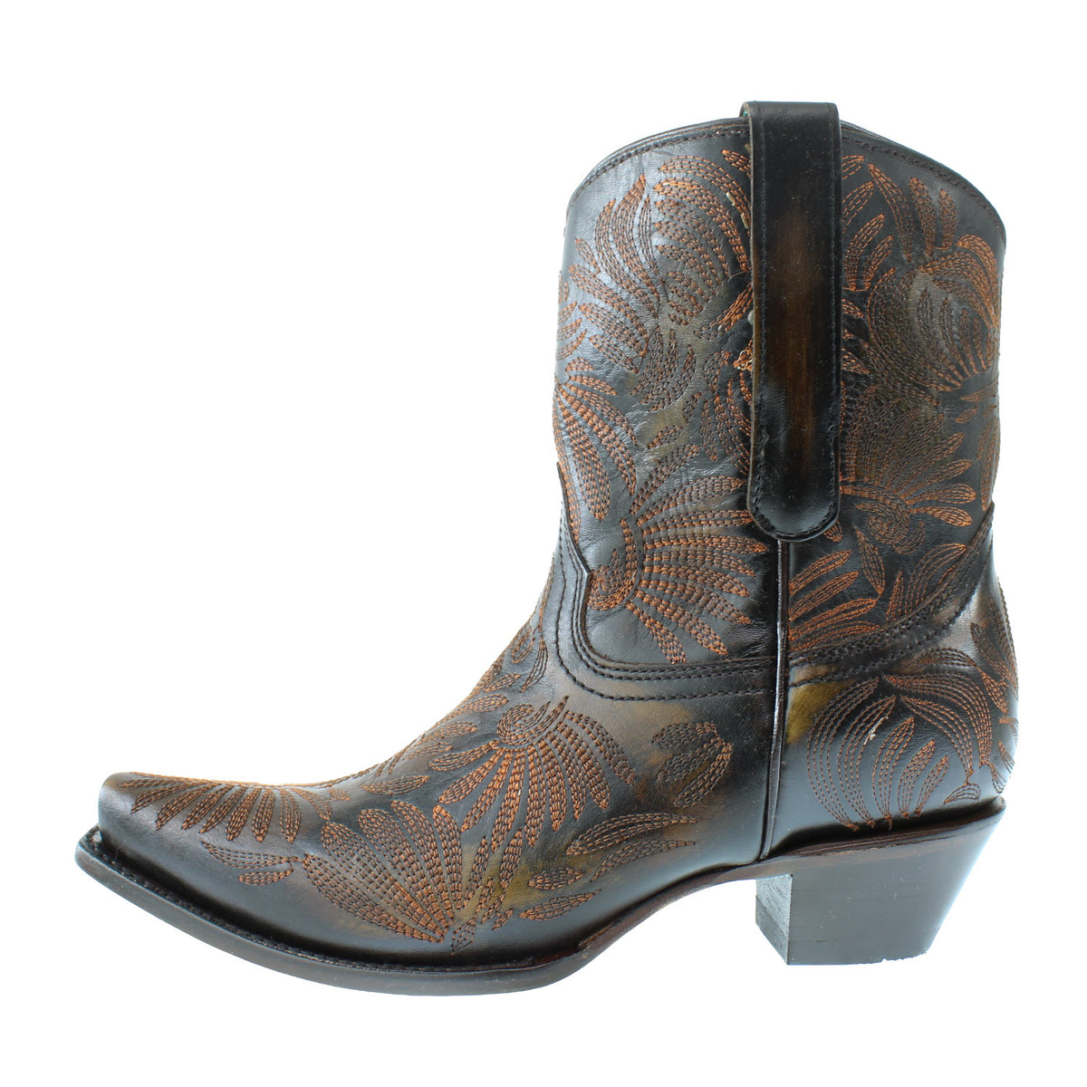Z5534-BLK-FLORL-PETAL-ANKLE