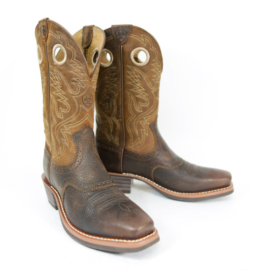 Ariat International: Alcalas Western Wear • Brown working cowboy boots ...