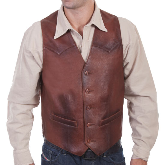 Scully: Alcalas Western Wear Leather vest. • This classic western vest ...