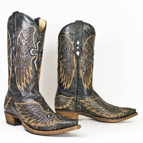 fancy cowboy boots mens