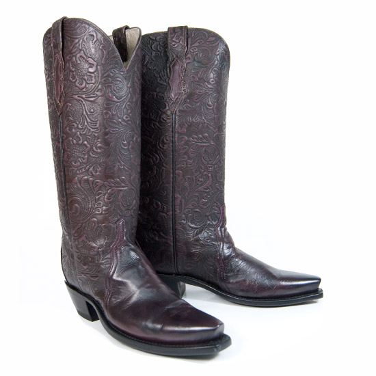 Lucchese: Alcalas Western Wear Women's Tall Floral Lone Star Boot ...