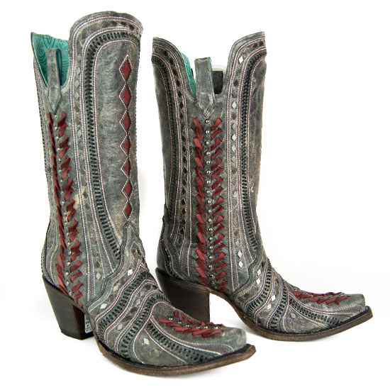 grey corral boots