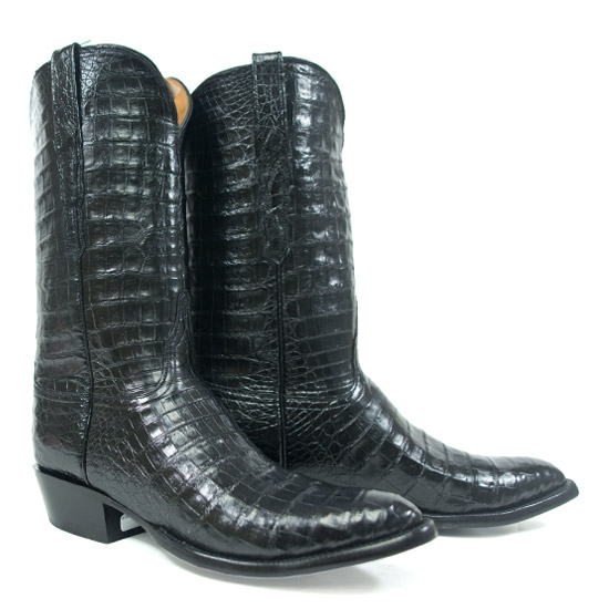 Lucchese: Alcalas Western Wear Men's Foot And Upper Black caiman ...