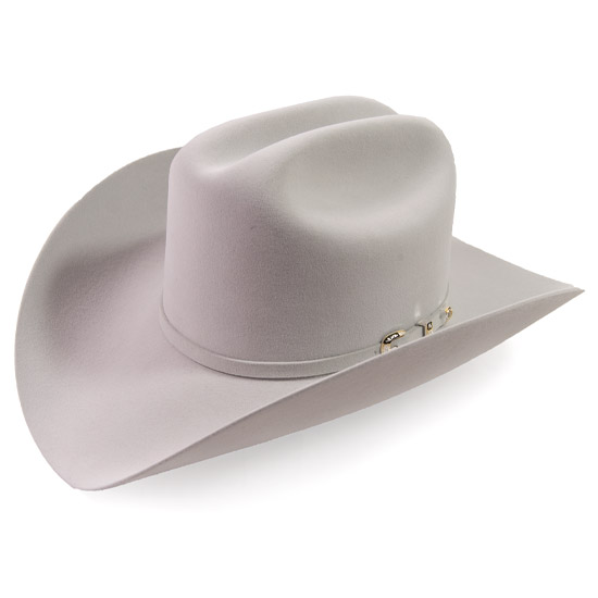 Larry Mahan: Alcalas Western Wear 10X PLATINUM ORO BLANCO felt hat with ...