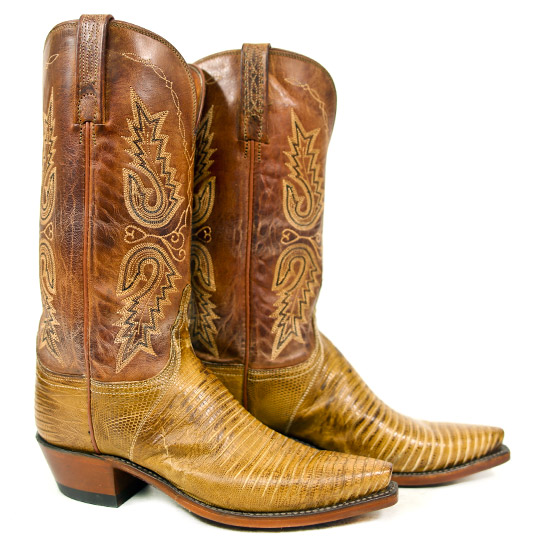Lucchese: Alcalas Western Wear Women's Lucchese Tan Oiled Teju lizard ...